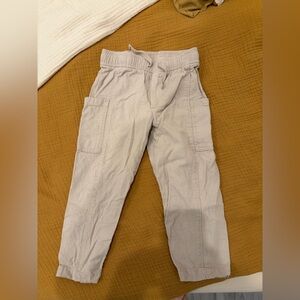 GAP Kids Light Linen Cargo Pants
